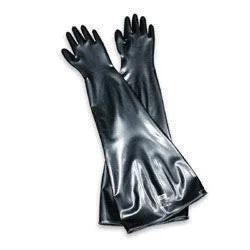 exploration gloves -  North By Honeywell Size 9 3/4 Black 32" 30 mil Neoprene Multi-Dipped Ambidextrous Dry Box Chemical Resistant Gloves With Smooth Finish