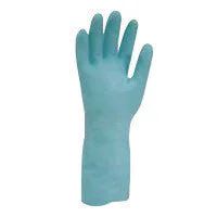 mma gloves -  North by Honeywell Size 11 Blue 13" Flock Lined 15 mil Unsupported Nitrile Chemical Resistant Gloves With Embossed Grip Finish