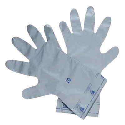 polka dot gloves -  North by Honeywell Size 8 Gray Silver Shield 4H 14 1/2" 2.7 mil Polyethylene And Ethylene Vinyl Alcohol Ambidextrous Chemical Resistant Gloves With Smooth Finish And Straight Cuff