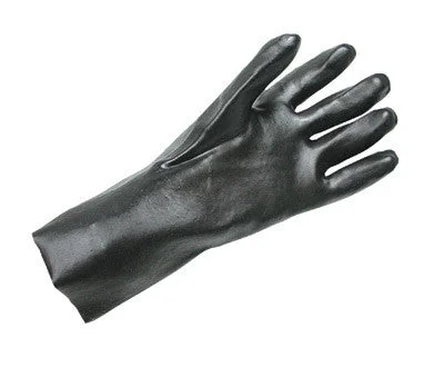 tennis gloves -  Radnor Large Black 14" Economy PVC Glove Fully Coated With Smooth Finish Palm