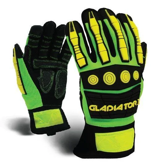 breathable gloves -  Daybreaker Gladiator 6 Pair Premium Water Resistant Impact Gloves