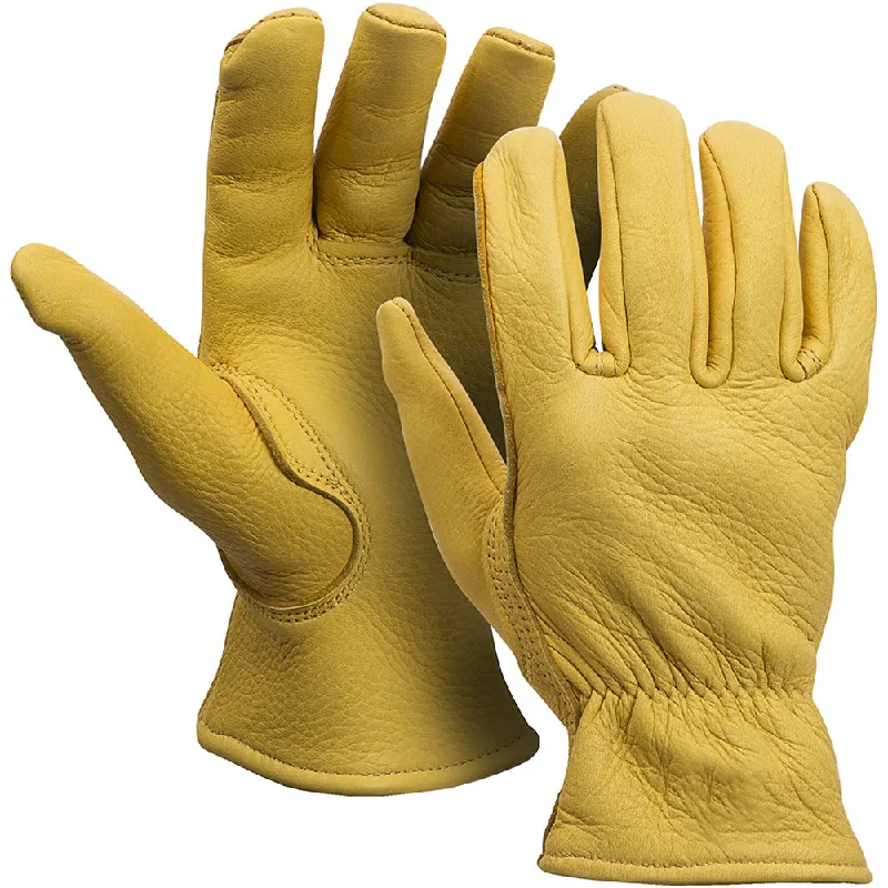 impact resistant gloves -  Deerskin Gloves with 3M Thinsulate® – Tan