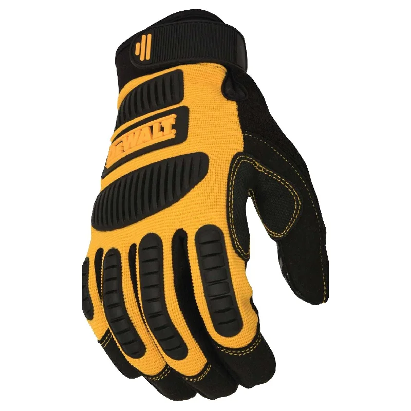 polyester gloves -  DeWALT (DPG780XL) High Performance Mechanics Work Gloves (Size XL)