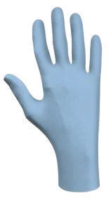 sterile gloves -  SHOWA™ Medium Blue N-DEX® 8 mil Latex Free Nitrile Utility Grade Lightly Powdered Disposable Gloves (50 Gloves Per Box)