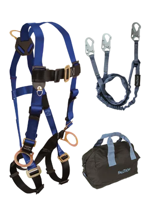 acrylic gloves -  FallTech Back and Side D-rings, Mating Buckles, 6' Internal Y-Leg and Gear Bag