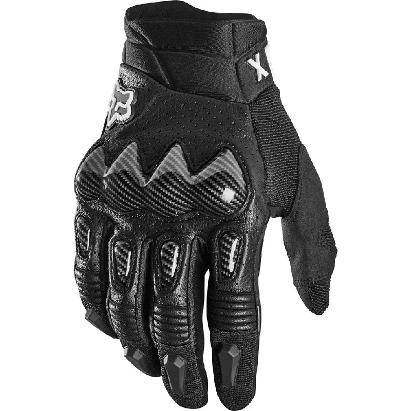 nitrile gloves -  Fox - Bomber Black Gloves