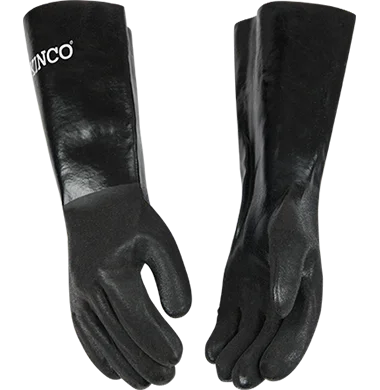 arthritis gloves -  Kinco 7188 18" Sandy PVC Gauntlet Gloves (one dozen)