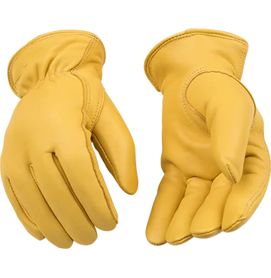 protective gloves -  Kinco 90HK Lined Premium Grain Deerskin Keystone Thumb Drivers Gloves (One Dozen)