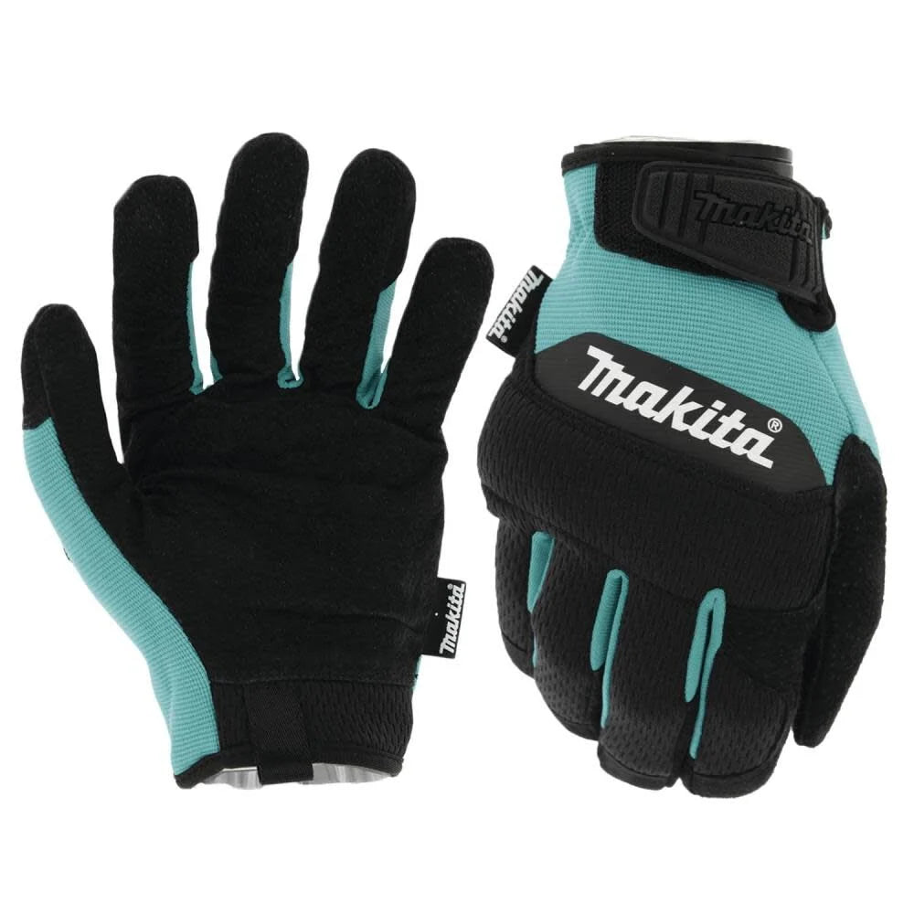 therapy gloves -  Makita 100% Genuine Leather-Palm Performance Gloves (Size Large)