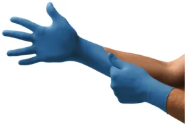 uv resistant gloves -  MICROFLEX® 8.5 - 9 Blue N85 0.09/3.5 Latex-Free Nitrile Powder-Free Disposable Exam Gloves