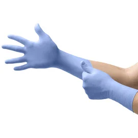 anti-vibration gloves -  MICROFLEX FFE-775 FREEFORM EC 2X Blue Microflex® Nitrile Disposable Gloves