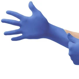 fleece gloves -  MICROFLEX N27X Large Cobalt Microflex® Nitrile Disposable Gloves