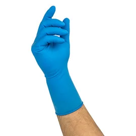 moisture wicking gloves -  MICROFLEX SG-375 SAFEGRIP Medium Blue Microflex® 14.2 mil Rubber Latex Disposable Gloves