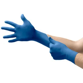 quality control gloves -  MICROFLEX US-220 ULTRASENSE Medium Blue Microflex® UltraSense® 4.3 mil Nitrile Disposable Gloves