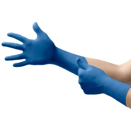 cleaning gloves -  MICROFLEX USE-880 ULTRASENSE 2X Blue Microflex® 4.7 mil Nitrile Disposable Gloves