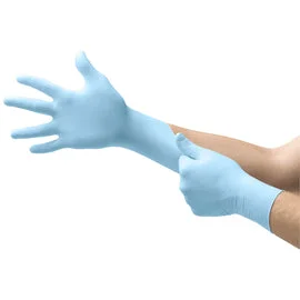 cheap gloves -  MICROFLEX XC-310 XCEED Medium Blue Microflex® XCEED™ 4.3 mil Nitrile Disposable Gloves