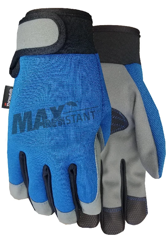 shipping gloves -  Midwest MX453BLTH Lined Max Resistant Water-Repellent Gloves (One Dozen)