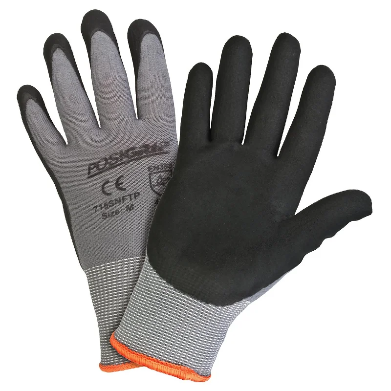 uncoated gloves -  Posi-Grip Gloves with Coated Palm 1pair