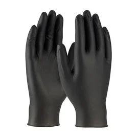 expensive gloves -  Protective Industrial Products 2X Black Ambi-dex® Turbo 5 mil Powder-Free Nitrile Disposable Gloves (100 Gloves per Dispenser)