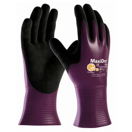 costume gloves -  Protective Industrial Products Medium MaxiDry® By ATG® Nitrile Full Coated Work Gloves With Nylon Liner And Gauntlet Cuff