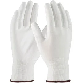 grip gloves -  Protective Industrial Products X-Large 13 Gauge White Polyurethane Palm & Fingers Coated Polyester Liner And Knit Wrist Cuff