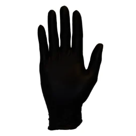 fishing gloves -  Seidman & Associates 2X Black Safety Zone® 5 mil Nitrile Gloves (100 Gloves Per Box)