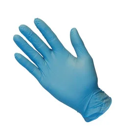 research gloves -  Seidman & Associates Large Blue Safety Zone® 3 mil Nitrile Gloves (100 Gloves Per Box)