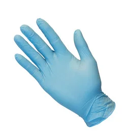 coated gloves -  Seidman & Associates Medium Blue Safety Zone® 4 mil Nitrile Gloves (100 Gloves Per Box)