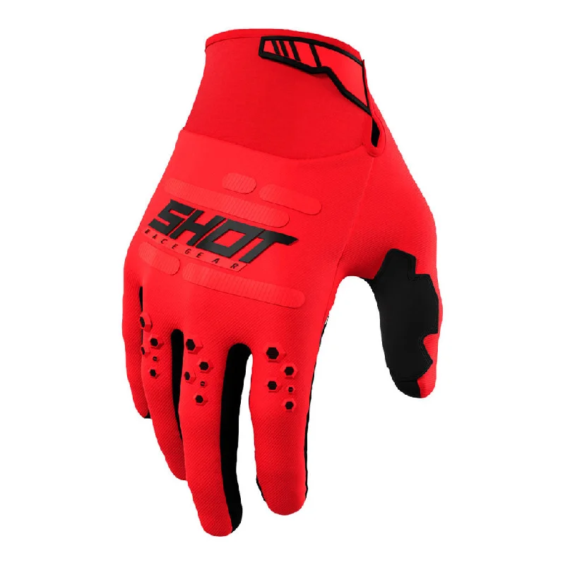 mechanics gloves -  Shot - 2024 Vision Red Gloves