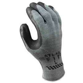 men’s gloves -  SHOWA™ Size 7 ATLAS® 10 Gauge Natural Rubber Palm Coated Work Gloves With Cotton And Polyester Liner And Knit Wrist Cuff