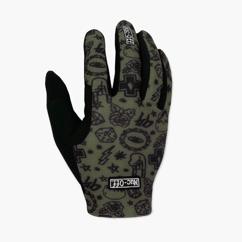 athletic gloves -  Summer Lightweight Mesh Rider Gloves - Green