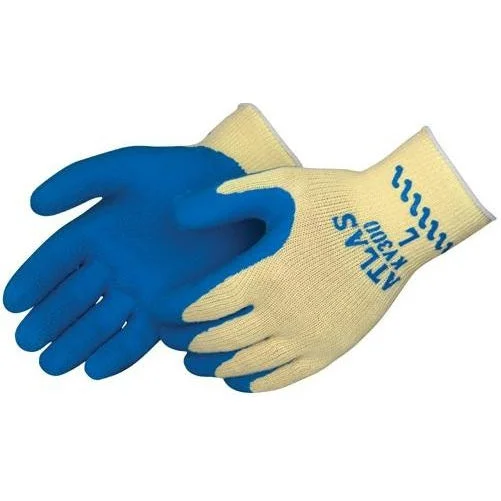 neon gloves -  Tillman Atlas Fit Kevlar Shell Gloves w/ Latex Coating - 966