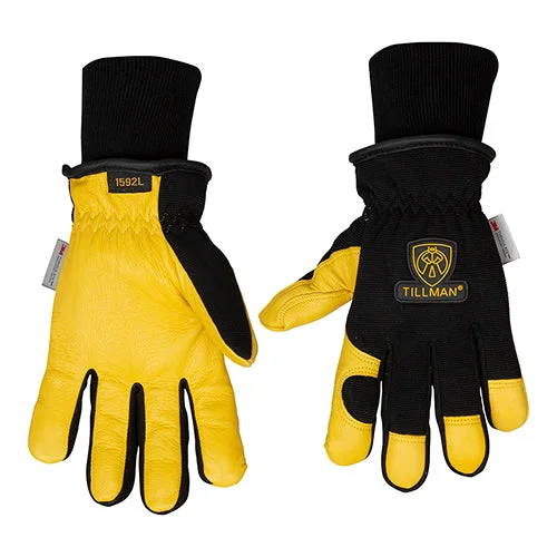 exploration gloves -  Tillman Insulated Top Grain Leather Work Gloves, Deerskin - 1592