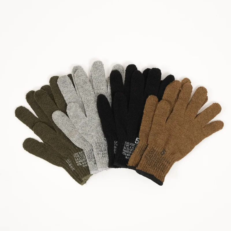 canoeing gloves -  US WOOL ARMY GLOVES