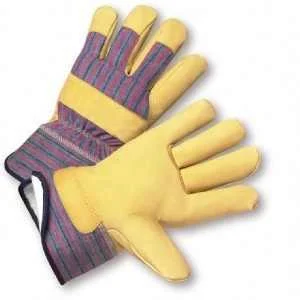 year-round gloves -West Chester 5555 Thinsulate Lined Leather Wing Thumb Gloves (One Dozen)