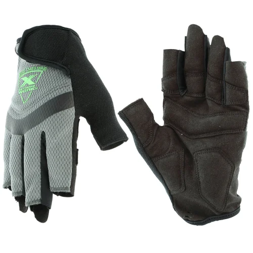 esd gloves -  West Chester 89307 Extreme Work 5 Dex Fingerless Carpenters Glove, 6 Pair