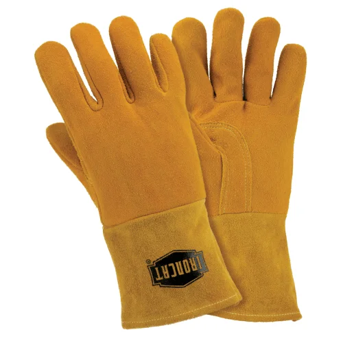 sailing gloves -  West Chester-IronCat 6030 Insulated, Deerskin MIG Welding Gloves, 6 pair