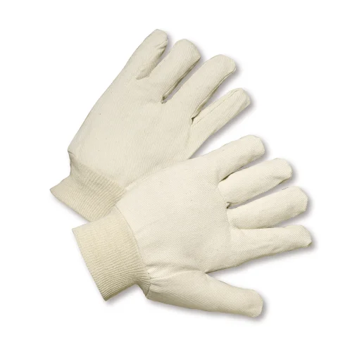 swimming gloves -  West Chester 708R, Poly/Cotton, Knit Wrist Canvas Gloves, Reversible, 12 Pair