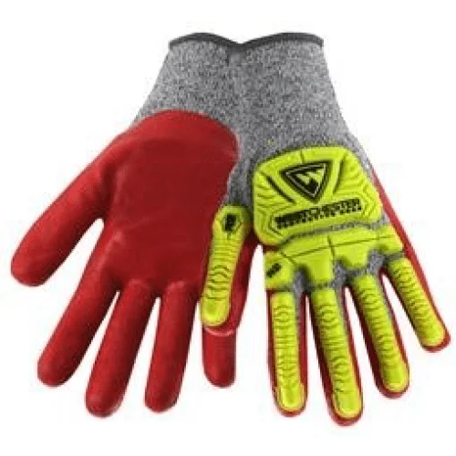 utility gloves -  West Chester 713SNTPRG, R2 Flx Super Rugged, Nitrile Coated Gloves, Pair