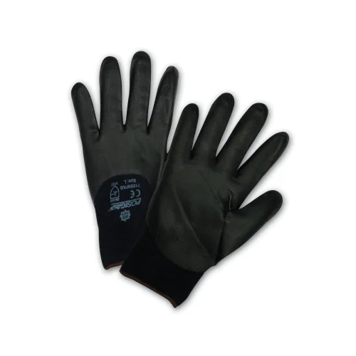 cut resistant gloves -  West Chester 715SNFKB PosiGrip 3/4 dip Nitrile Foam Gloves, 12 Pair