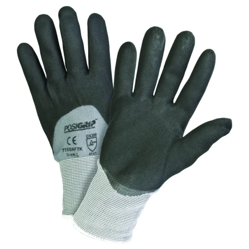 custom gloves -  West Chester 715SNFTK PosiGrip 3/4 Dipped Nitrile Foam Gloves, 12 Pair