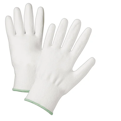 welding gloves -  West Chester 720DWU White HPPE A2 Cut Resistant, White PU Coated 12 Pair