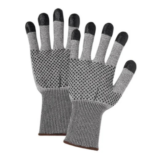 painting gloves -  West Chester 730TBNDT A3 Cut Resistant PosiGrip w/Nitrile dots 2 sided and coated finger tips 12 Pair