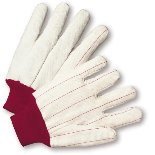 single-use gloves -  West Chester 790NIR Red Knit Wrist Weight Nap In Glove