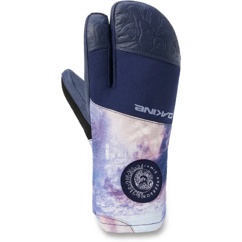 daily use gloves -  Womens Team Fleetwood Gore-Tex Short Trigger Mitt Jamie Anderson - Waterfall