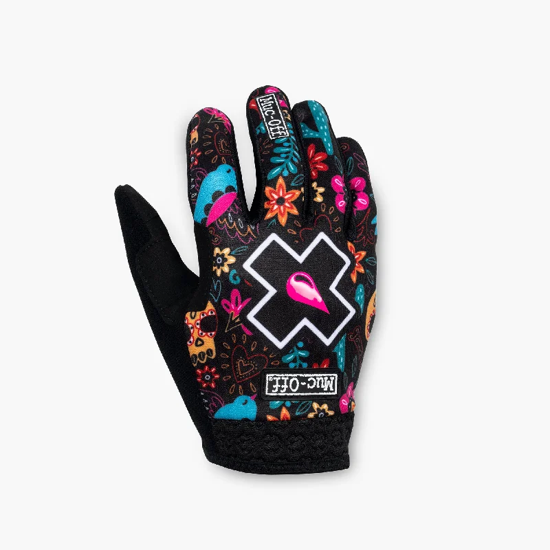 indoor gloves -  Youth Rider Gloves - Shred Hot Chilli Pepper