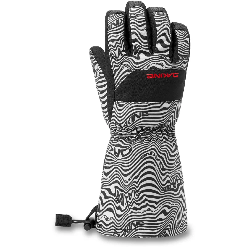 patterned gloves -  Youth Yukon Glove - Dakine Waves