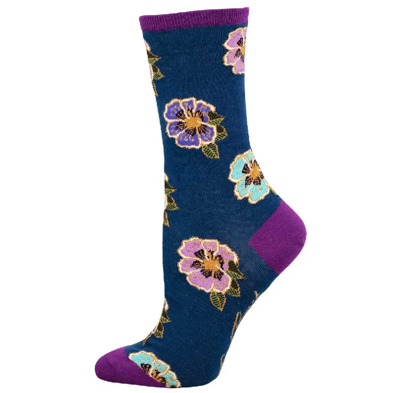 sock styles -  50th Anniversary Balinese - Cotton Crew