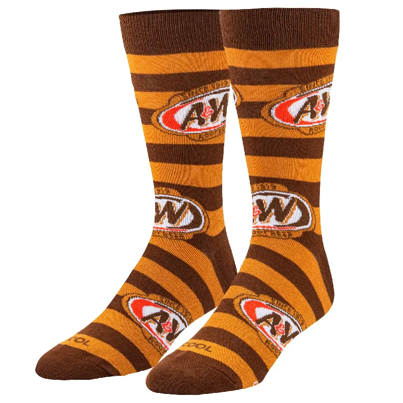 sock benefits kids -  A&W Stripes Men's Crew Socks