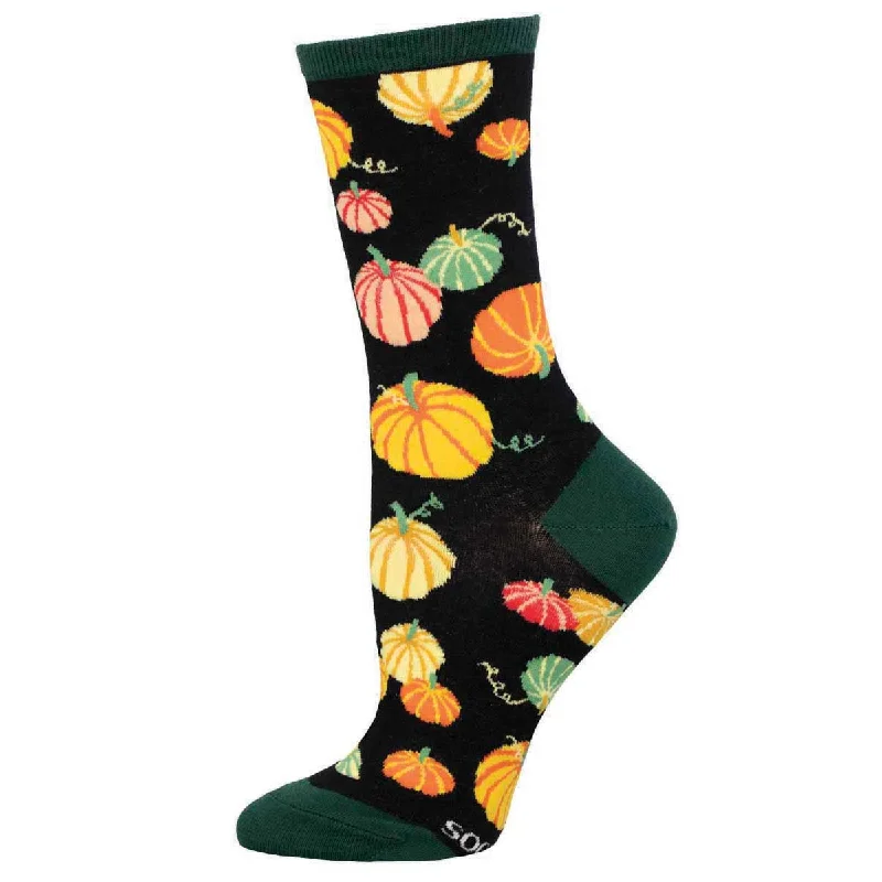 sock shipping men -  Ain't That Something Pumpkin - Cotton Crew